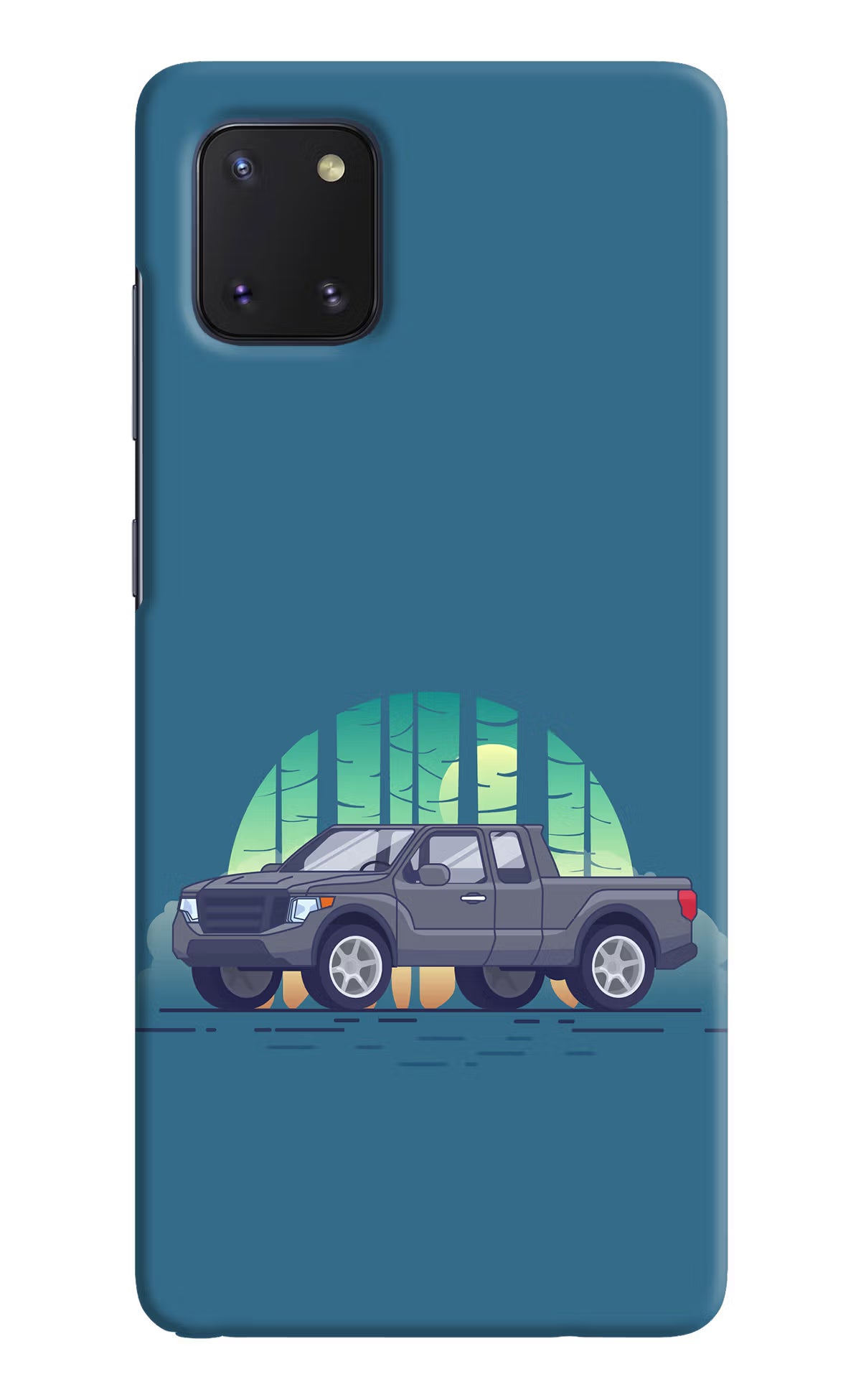 Retro Garage Vibe Samsung Note 10 Lite Hard Case Back Cover by Casekaro