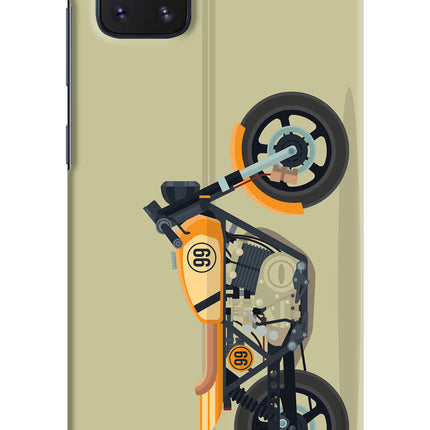 Vertical Speedster Samsung Note 10 Lite Hard Case Back Cover by Casekaro