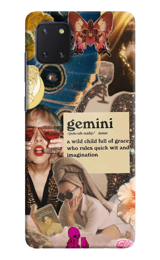 Gemini Zodiac Samsung Note 10 Lite Hard Case Back Cover by Casekaro
