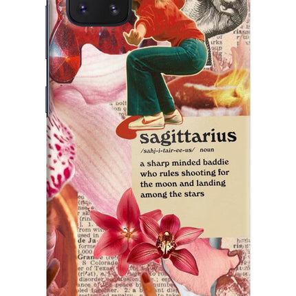 Sagittarius Zodiac Samsung Note 10 Lite Hard Case Back Cover by Casekaro