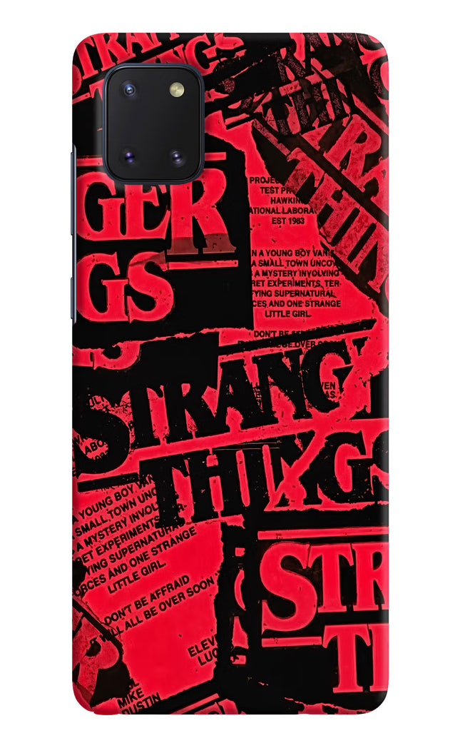 Ordinary Things Samsung Note 10 Lite Hard Case Back Cover by Casekaro