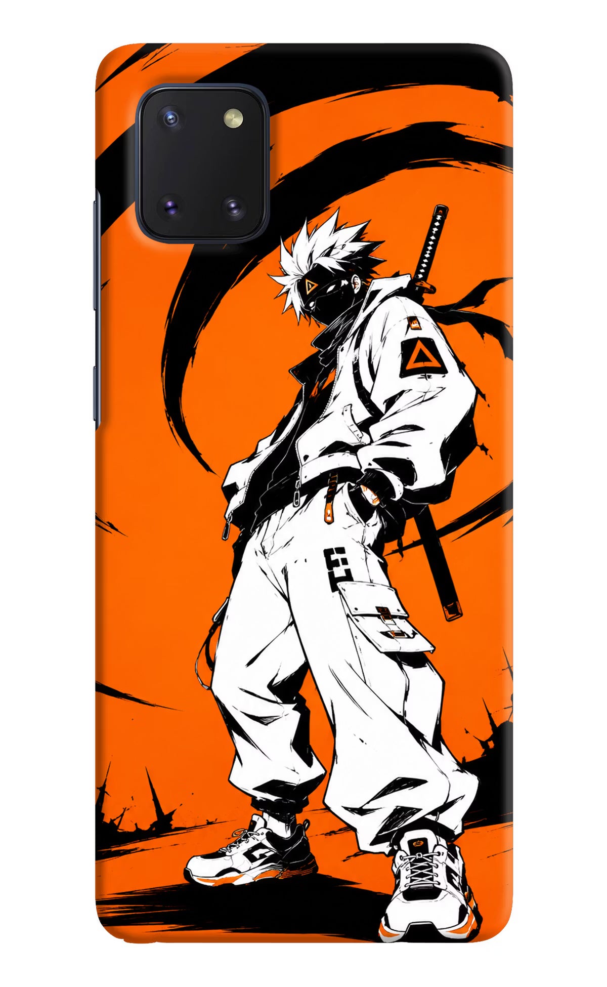 Street Samurai  Samsung Note 10 Lite Hard Case Back Cover by Casekaro
