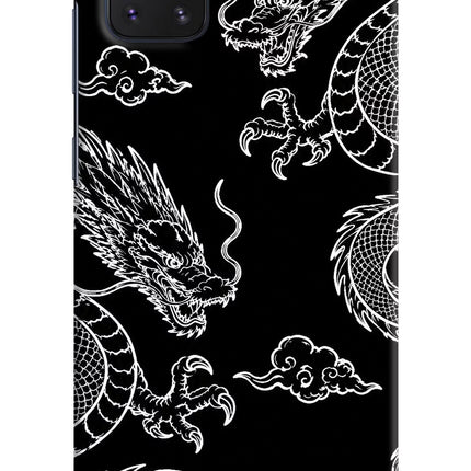Twin Dragons Samsung Note 10 Lite Hard Case Back Cover by Casekaro