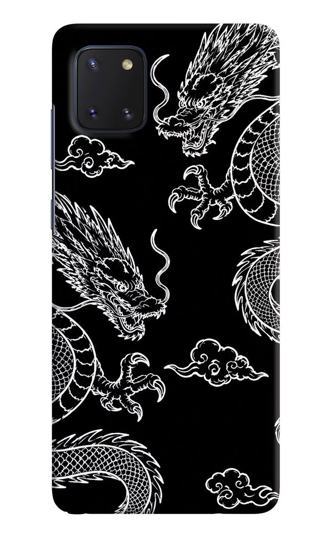 Twin Dragons Samsung Note 10 Lite Hard Case Back Cover by Casekaro