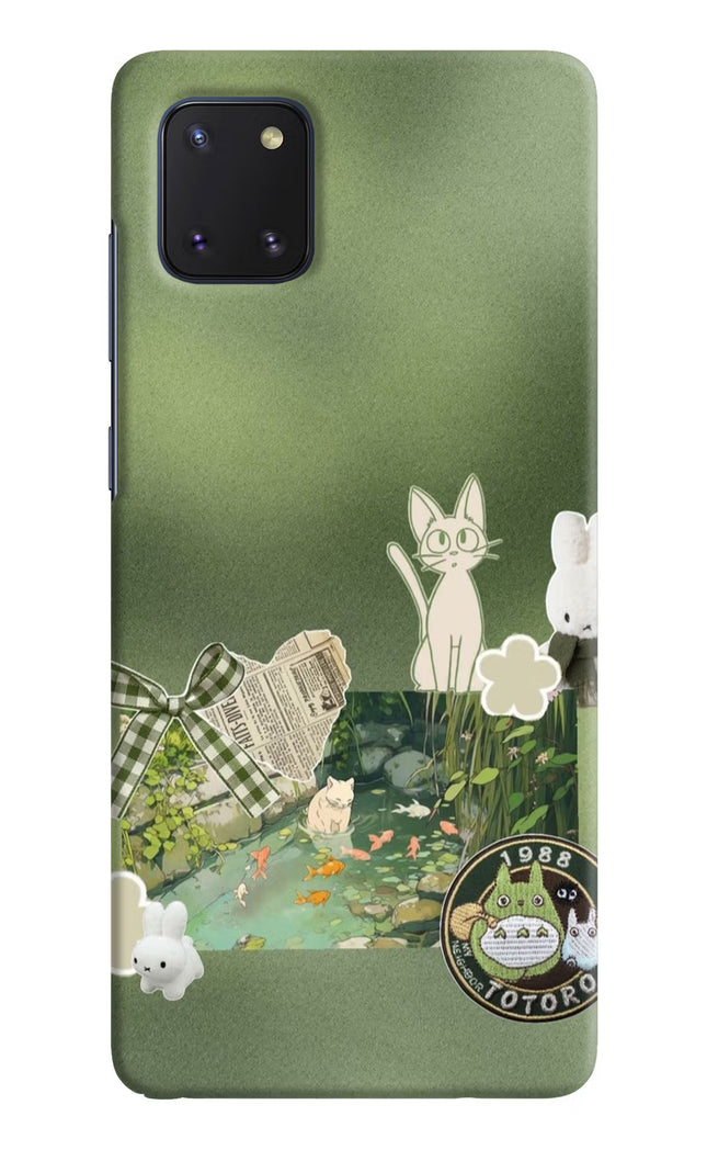 Aesthetic anime Samsung Note 10 Lite Hard Case Back Cover by Casekaro