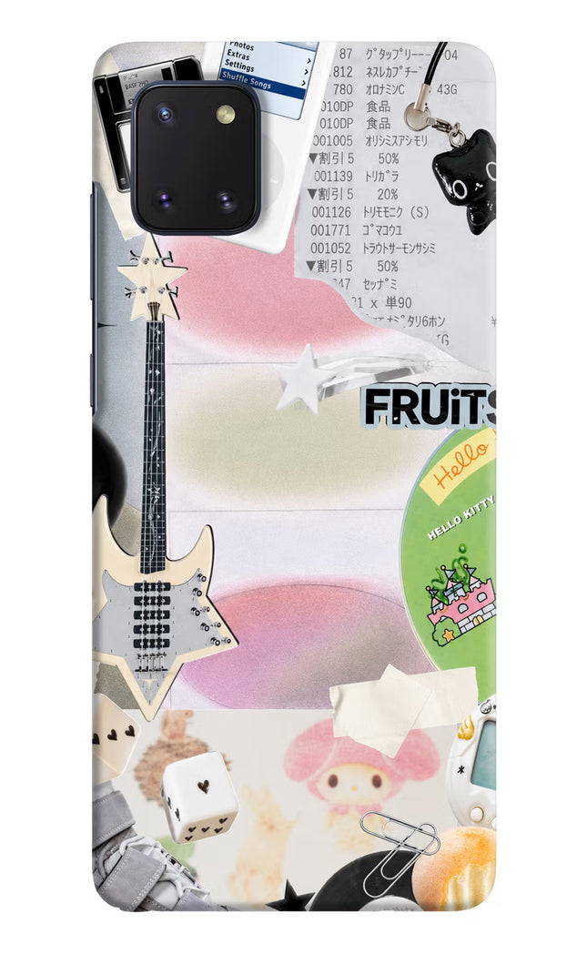 Softcore case Samsung Note 10 Lite Hard Case Back Cover by Casekaro
