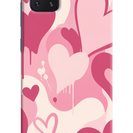 Hearty case Samsung Note 10 Lite Hard Case Back Cover by Casekaro