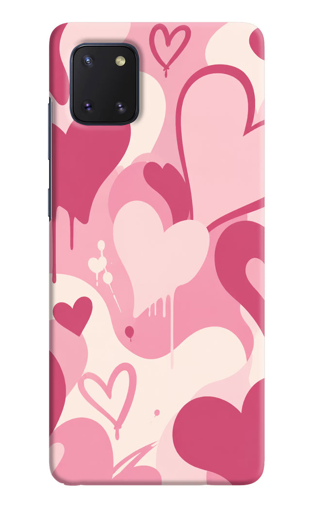 Hearty case Samsung Note 10 Lite Hard Case Back Cover by Casekaro