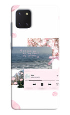 Wave to earth Samsung Note 10 Lite Hard Case Back Cover by Casekaro