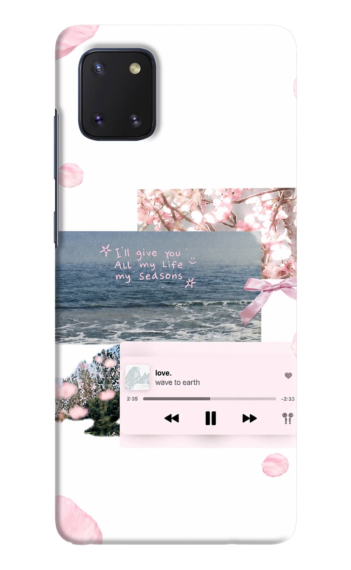 Wave to earth Samsung Note 10 Lite Back Cover