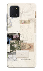 Soft Aesthetic Samsung Note 10 Lite Hard Case Back Cover by Casekaro