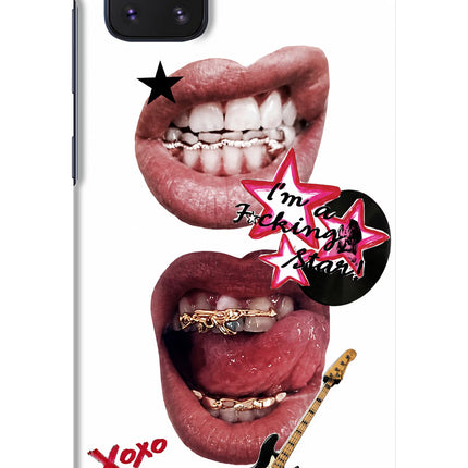 Rockstar Samsung Note 10 Lite Hard Case Back Cover by Casekaro