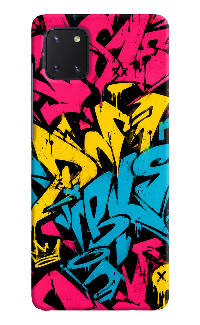 Graffiti Vibe Samsung Note 10 Lite Hard Case Back Cover by Casekaro