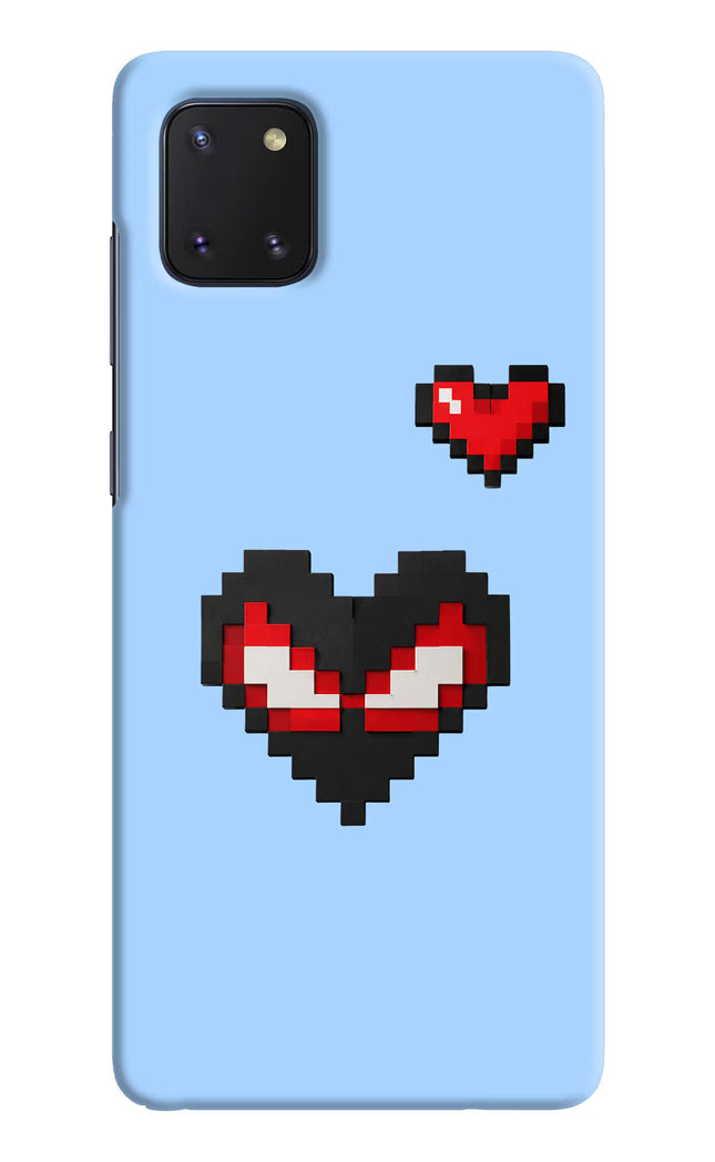 Peter Heart Samsung Note 10 Lite Hard Case Back Cover by Casekaro