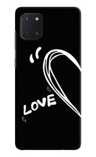 Love Line Samsung Note 10 Lite Hard Case Back Cover by Casekaro