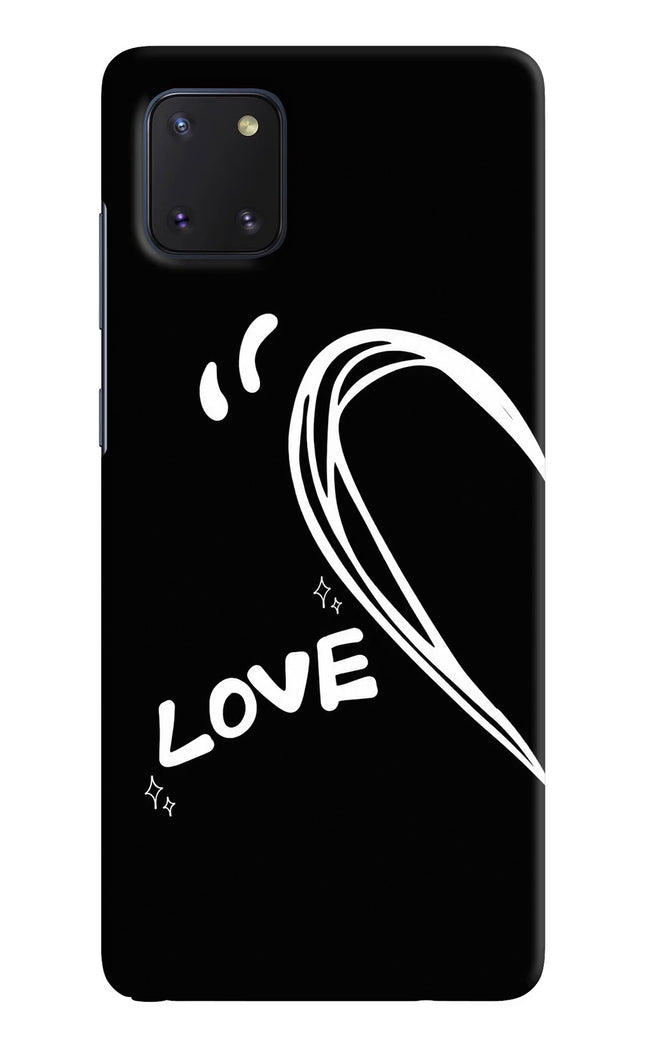 Love Line Samsung Note 10 Lite Hard Case Back Cover by Casekaro
