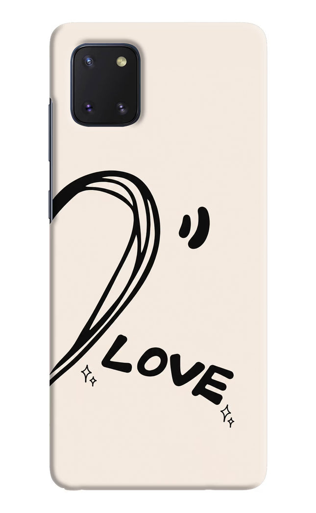 Soul Line Samsung Note 10 Lite Hard Case Back Cover by Casekaro
