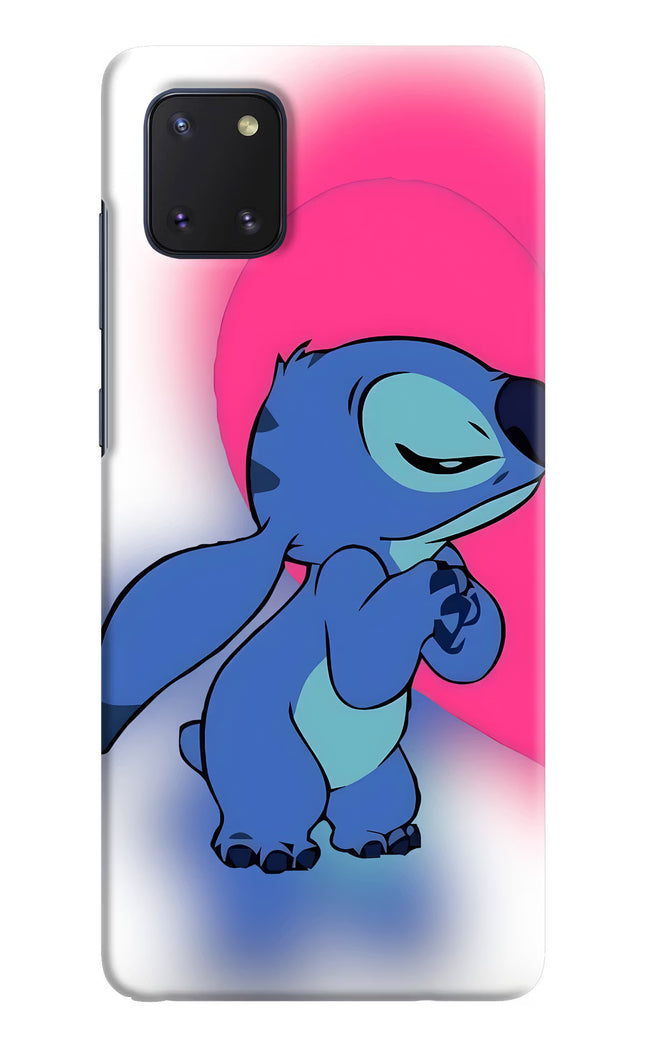 Stitch Hug Samsung Note 10 Lite Hard Case Back Cover by Casekaro