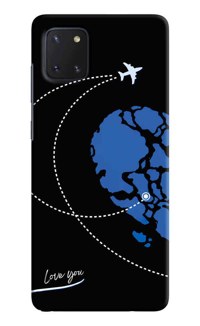 Love Orbit Samsung Note 10 Lite Hard Case Back Cover by Casekaro