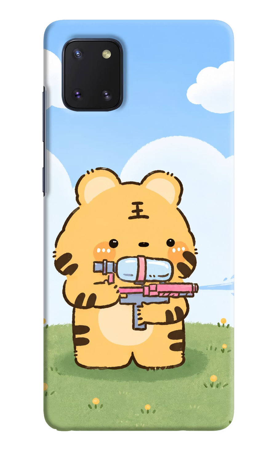 Tiger Treat Samsung Note 10 Lite Back Cover, Hard case