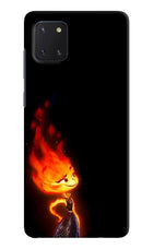 Ember Flame Samsung Note 10 Lite Hard Case Back Cover by Casekaro