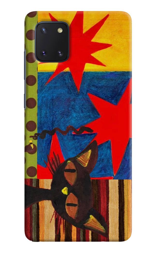 Pop Cat Samsung Note 10 Lite Hard Case Back Cover by Casekaro