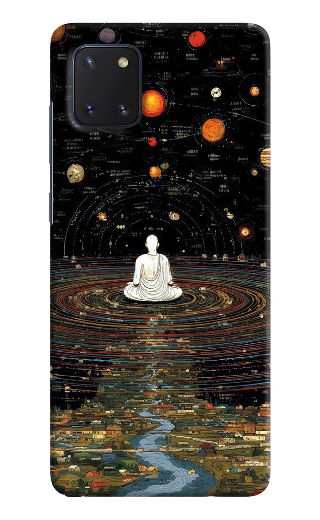 Space Monk Samsung Note 10 Lite Hard Case Back Cover by Casekaro