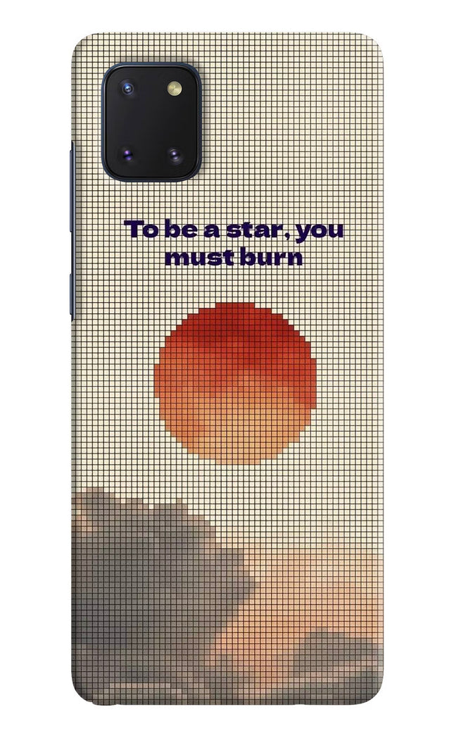 Pixel Sun Samsung Note 10 Lite Hard Case Back Cover by Casekaro