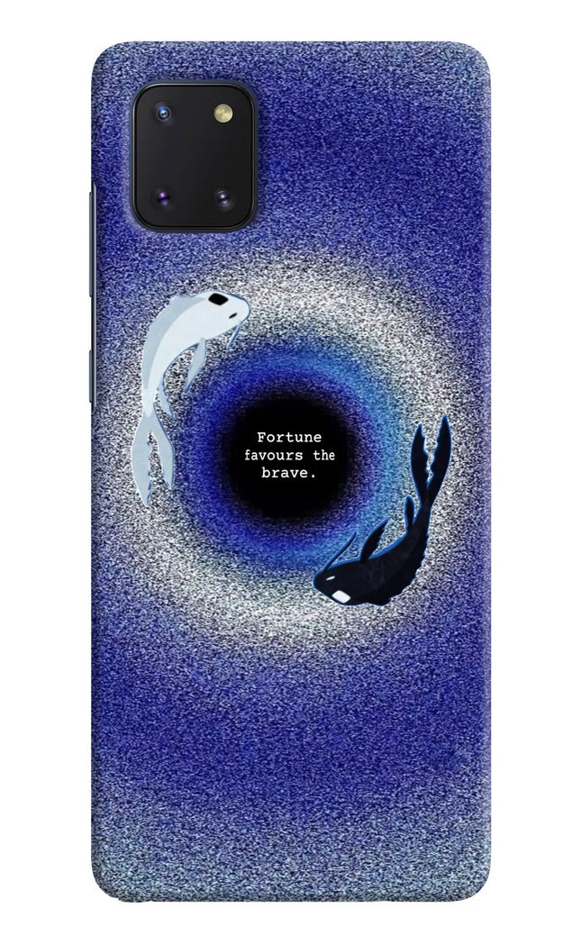 Dark Koi Samsung Note 10 Lite Hard Case Back Cover by Casekaro
