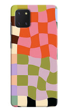 Wavy Grid Samsung Note 10 Lite Back Cover