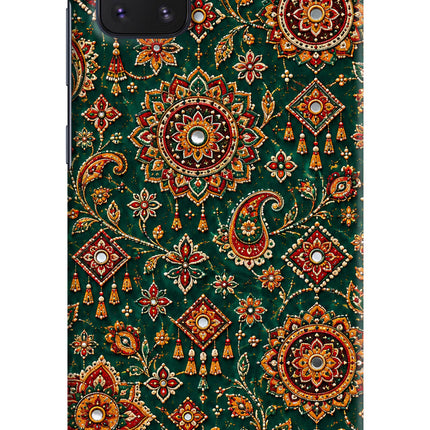 Green Pataka Samsung Note 10 Lite Back Cover