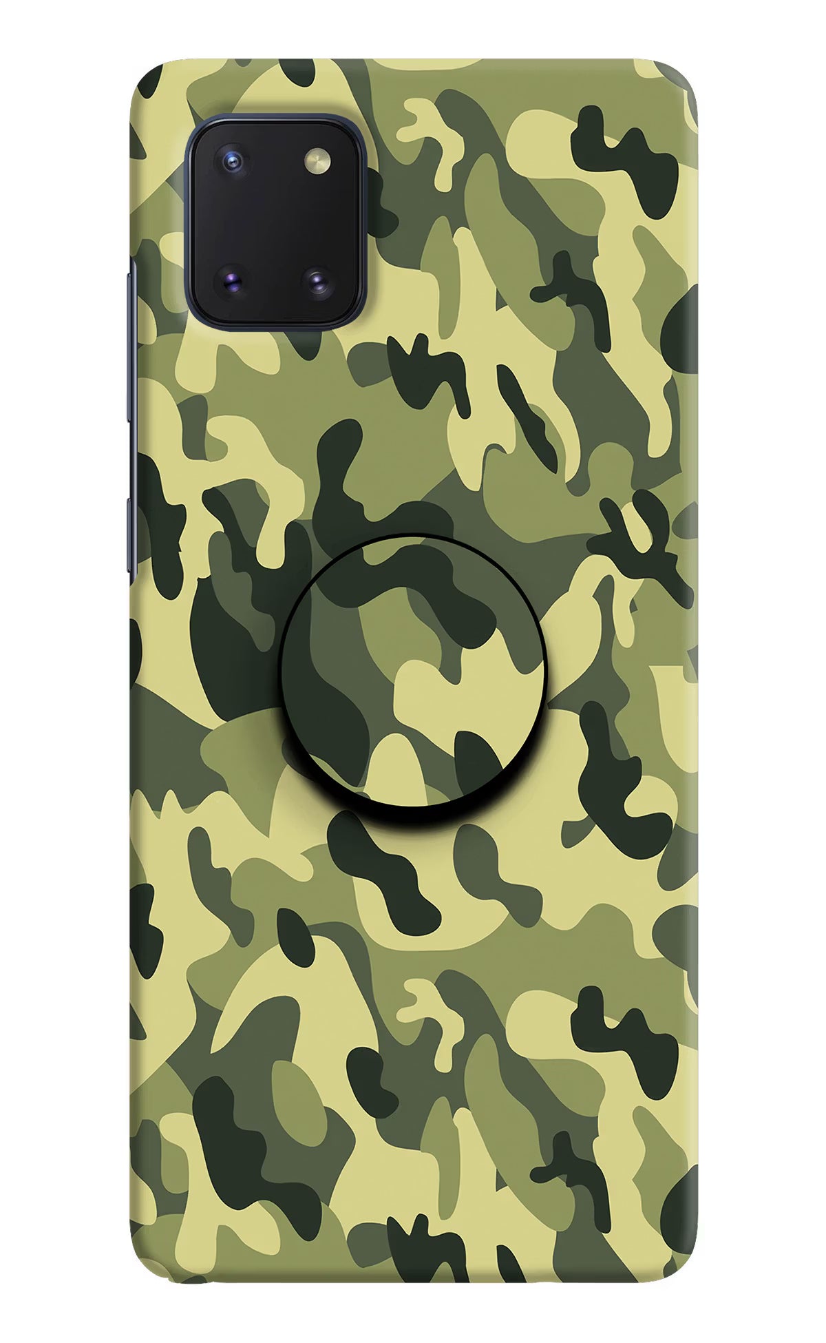 Camouflage Samsung Note 10 Lite Pop Case by Casekaro