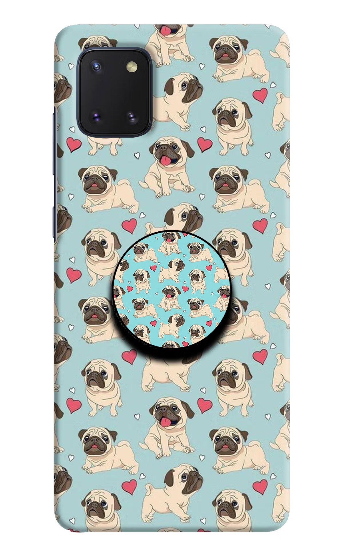 Pug Dog Samsung Note 10 Lite Pop Case by Casekaro