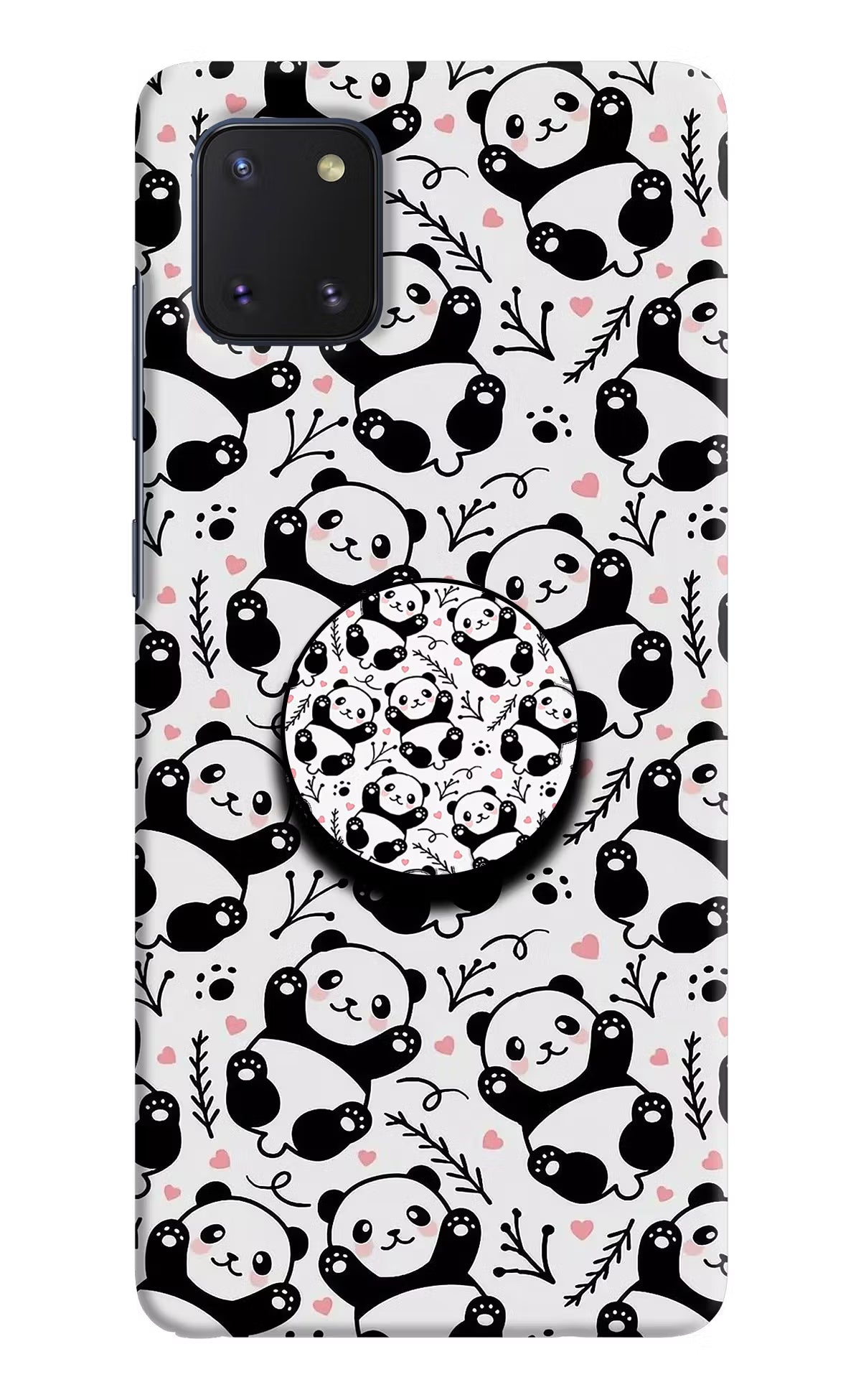 Cute Panda Samsung Note 10 Lite Pop Case by Casekaro