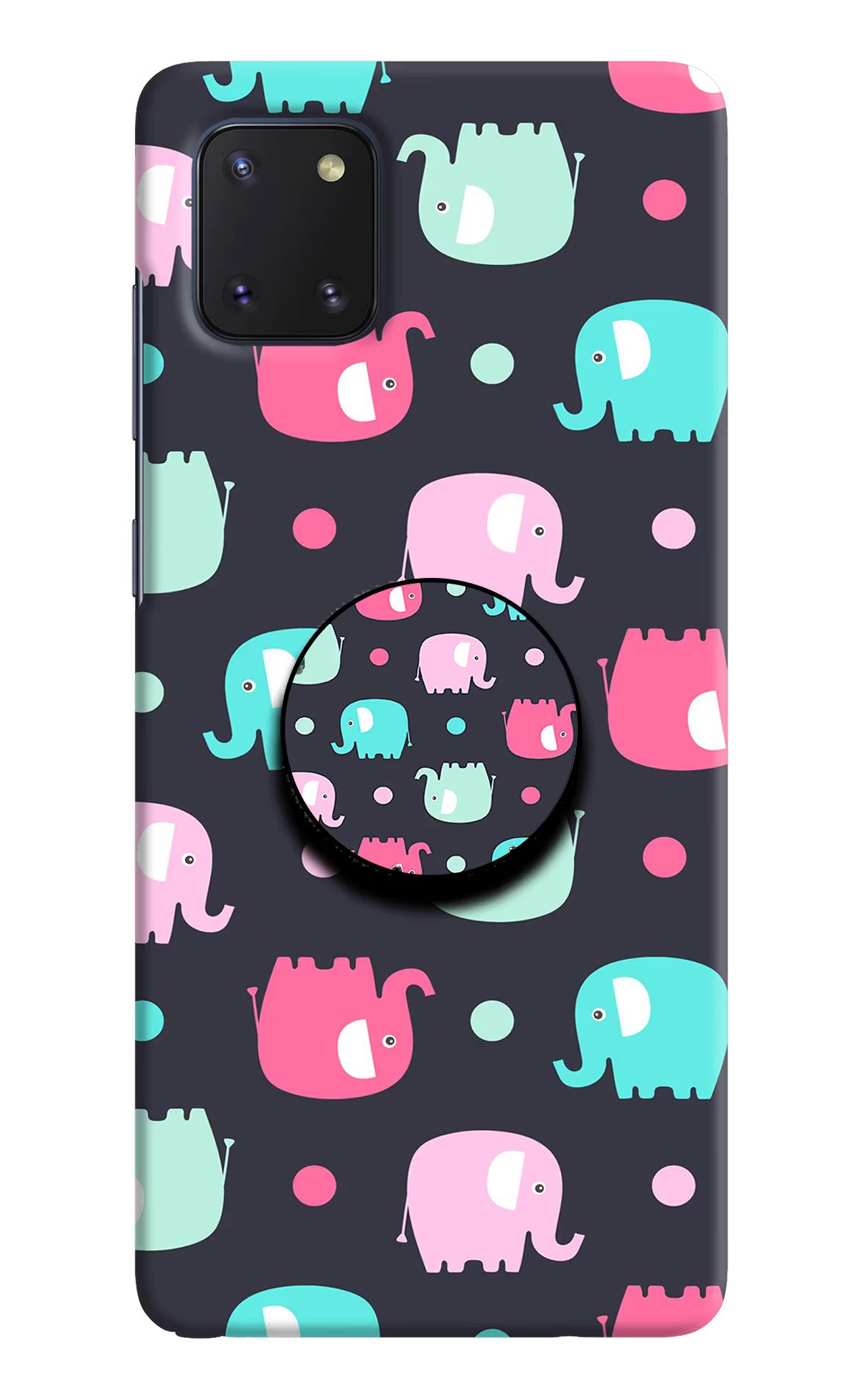 Baby Elephants Samsung Note 10 Lite Pop Case by Casekaro
