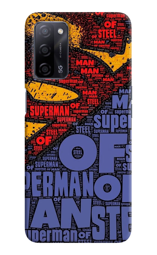 Superman Oppo A53s 5G Hard Case Back Cover by Casekaro