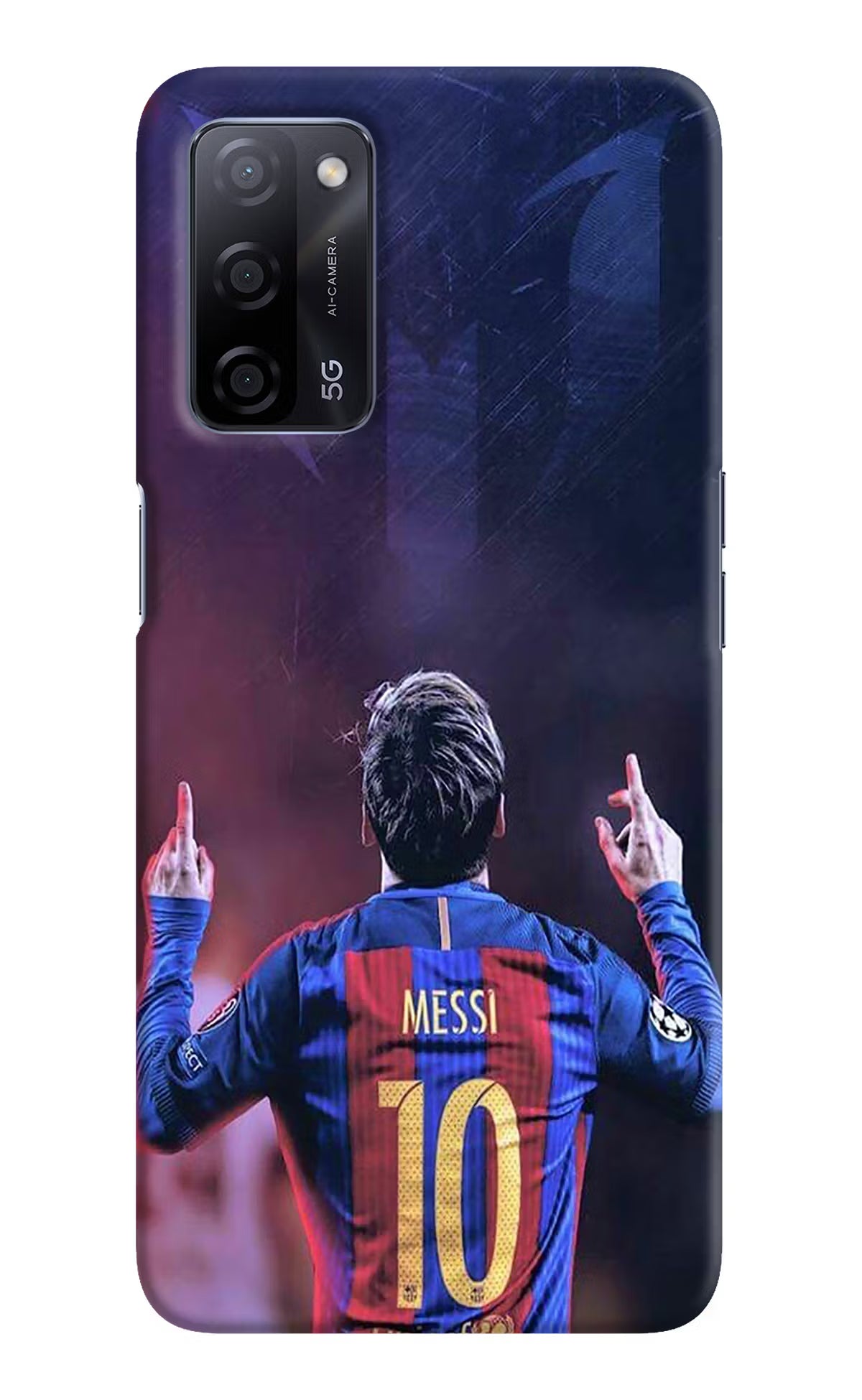 Messi Oppo A53s 5G Hard Case Back Cover by Casekaro