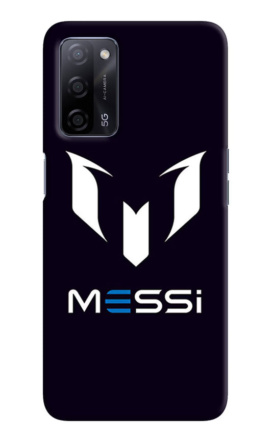 Messi Logo Oppo A53s 5G Hard Case Back Cover by Casekaro