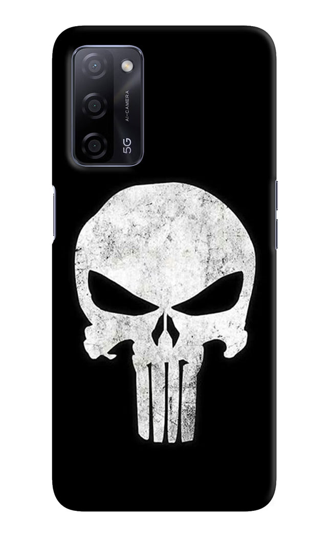 Punisher Skull Oppo A53s 5G Hard Case Back Cover by Casekaro