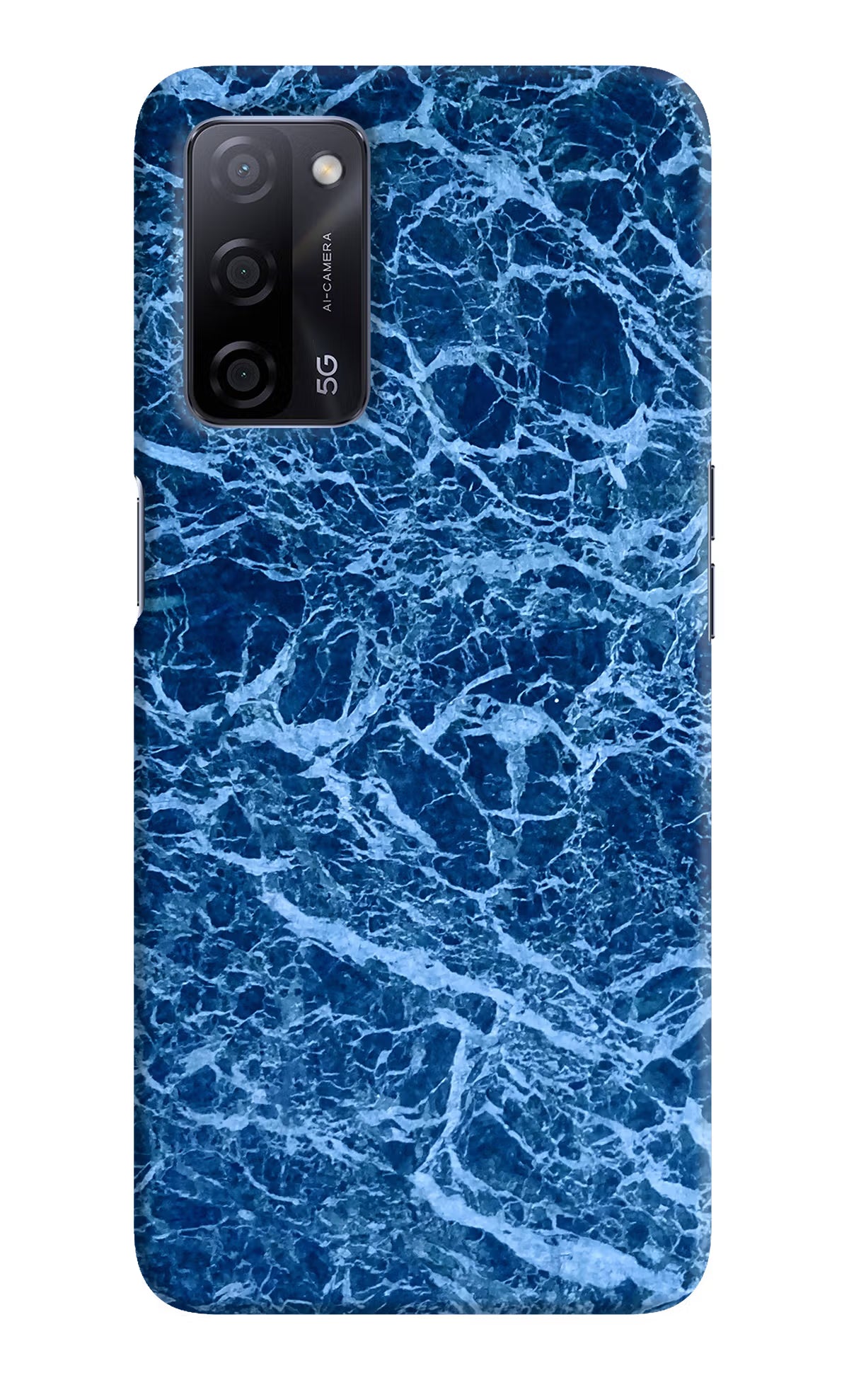 Blue Marble Oppo A53s 5G Hard Case Back Cover by Casekaro