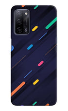 Abstract Design Oppo A53s 5G Hard Case Back Cover by Casekaro