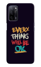 Everything Will Be Ok Oppo A53s 5G Hard Case Back Cover by Casekaro