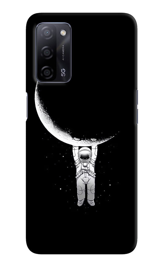 Moon Space Oppo A53s 5G Hard Case Back Cover by Casekaro