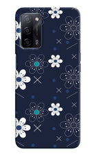 Flowers Oppo A53s 5G Hard Case Back Cover by Casekaro