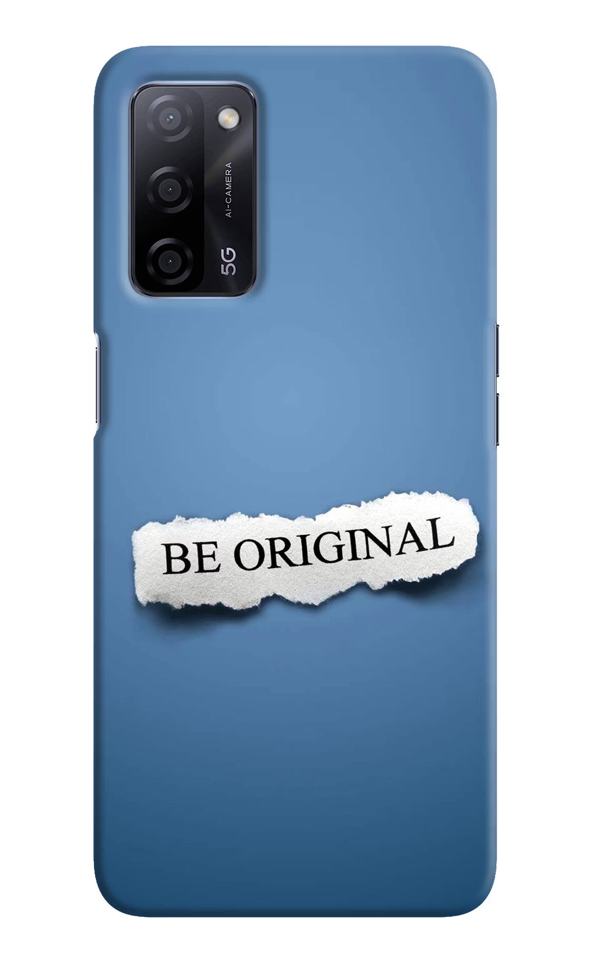 Be Original Oppo A53s 5G Hard Case Back Cover by Casekaro