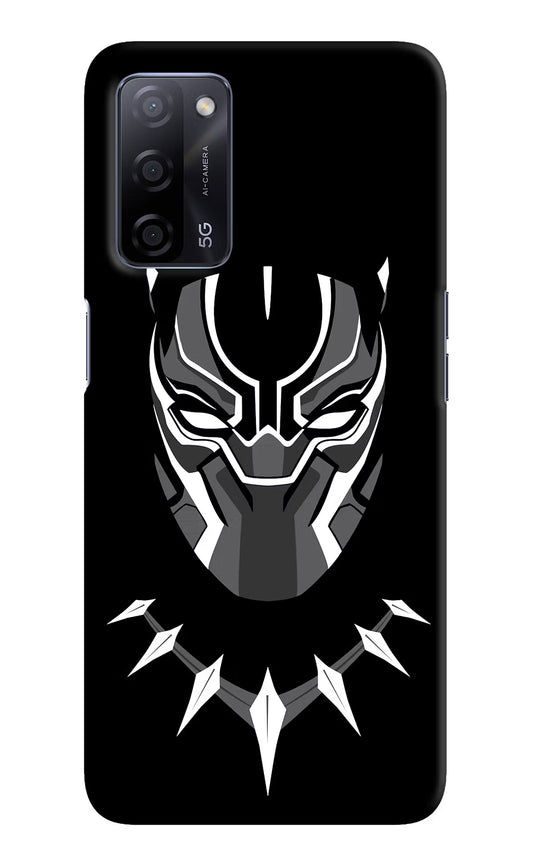 Black Panther Oppo A53s 5G Hard Case Back Cover by Casekaro