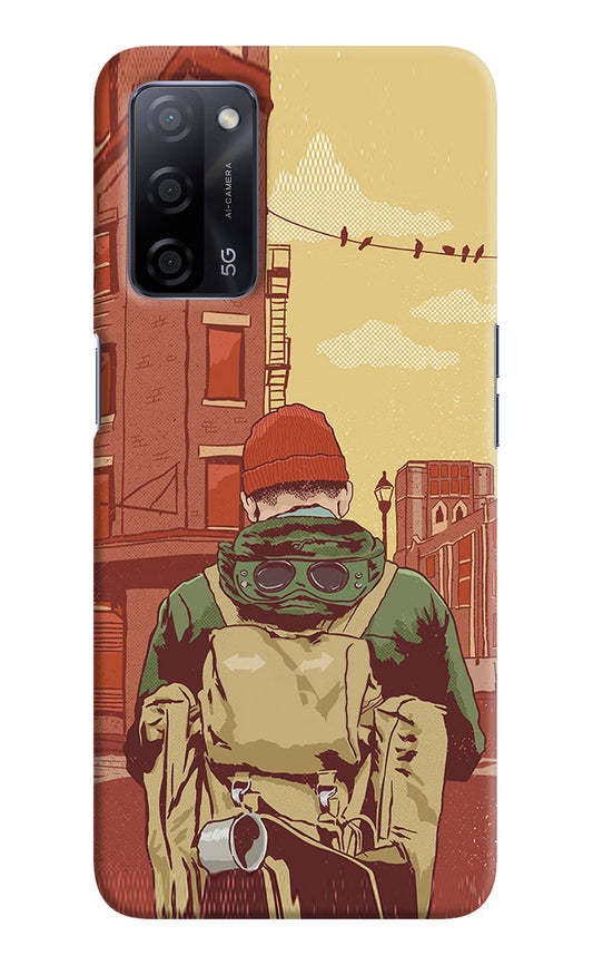 Adventurous Oppo A53s 5G Hard Case Back Cover by Casekaro