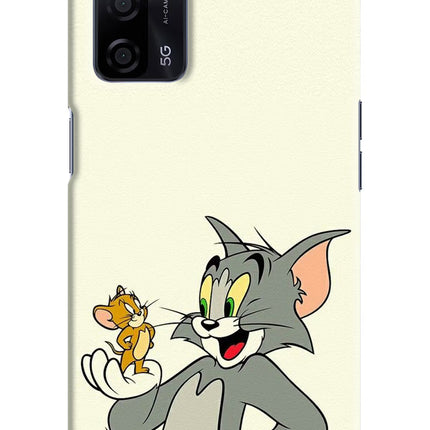 Tom & Jerry Oppo A53s 5G Hard Case Back Cover by Casekaro