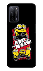 Find your inner Minion Oppo A53s 5G Hard Case Back Cover by Casekaro