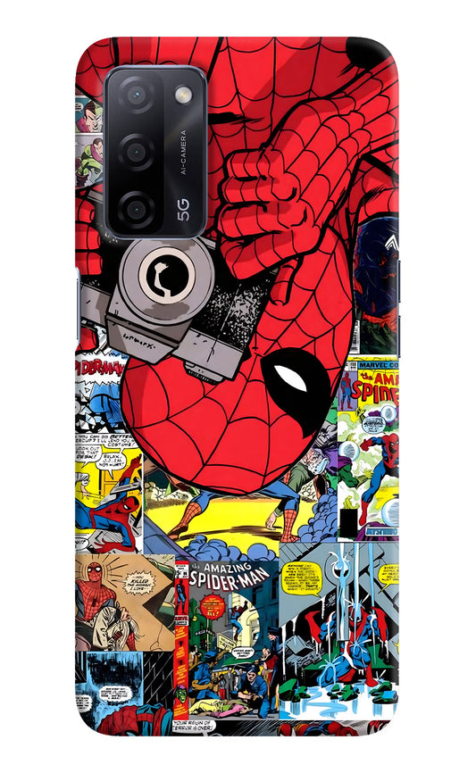 Spider Man Oppo A53s 5G Hard Case Back Cover by Casekaro